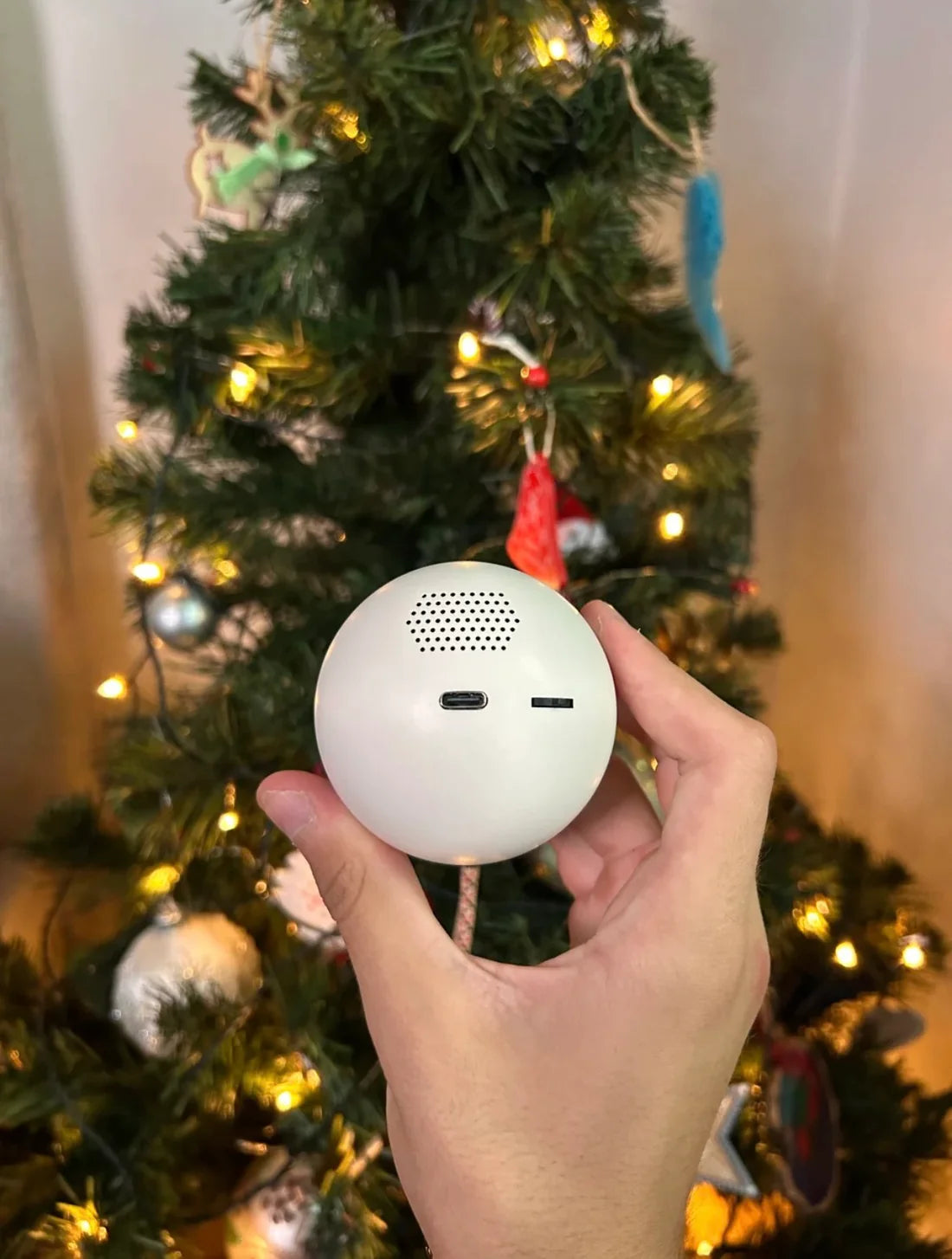 Boule de Noël vidéo