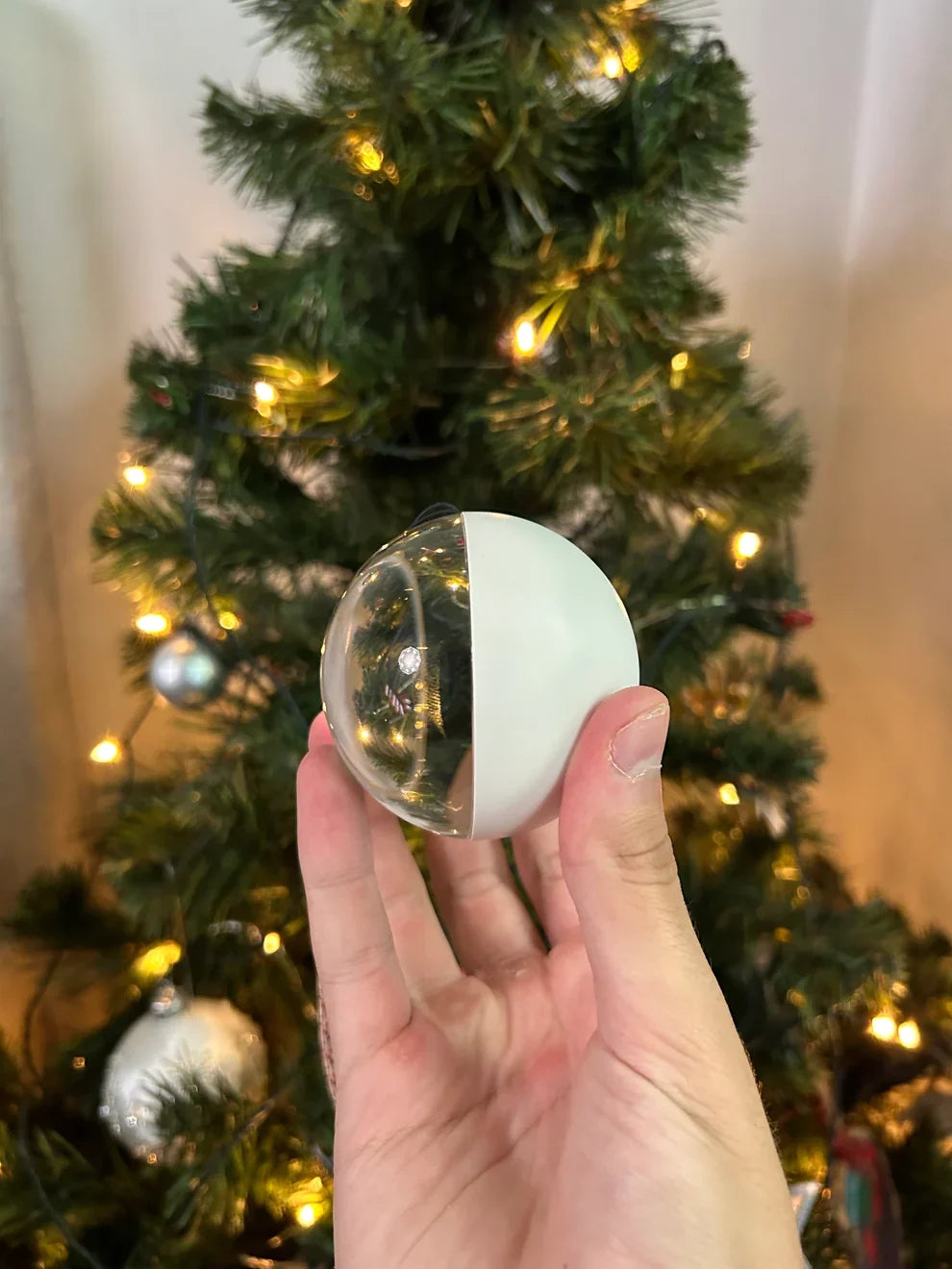 Boule de Noël vidéo