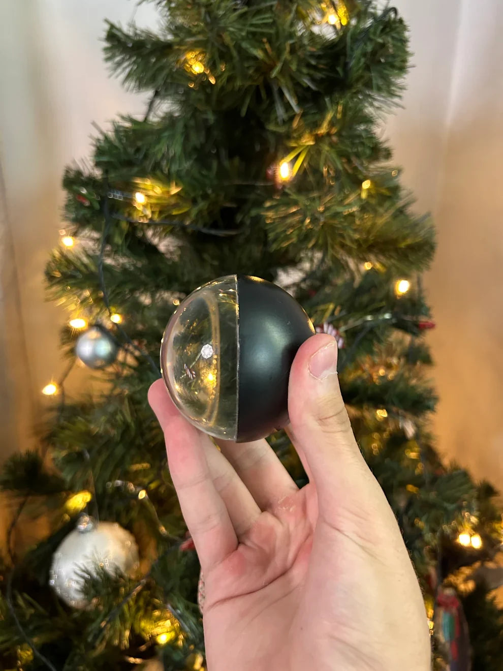 Boule de Noël vidéo