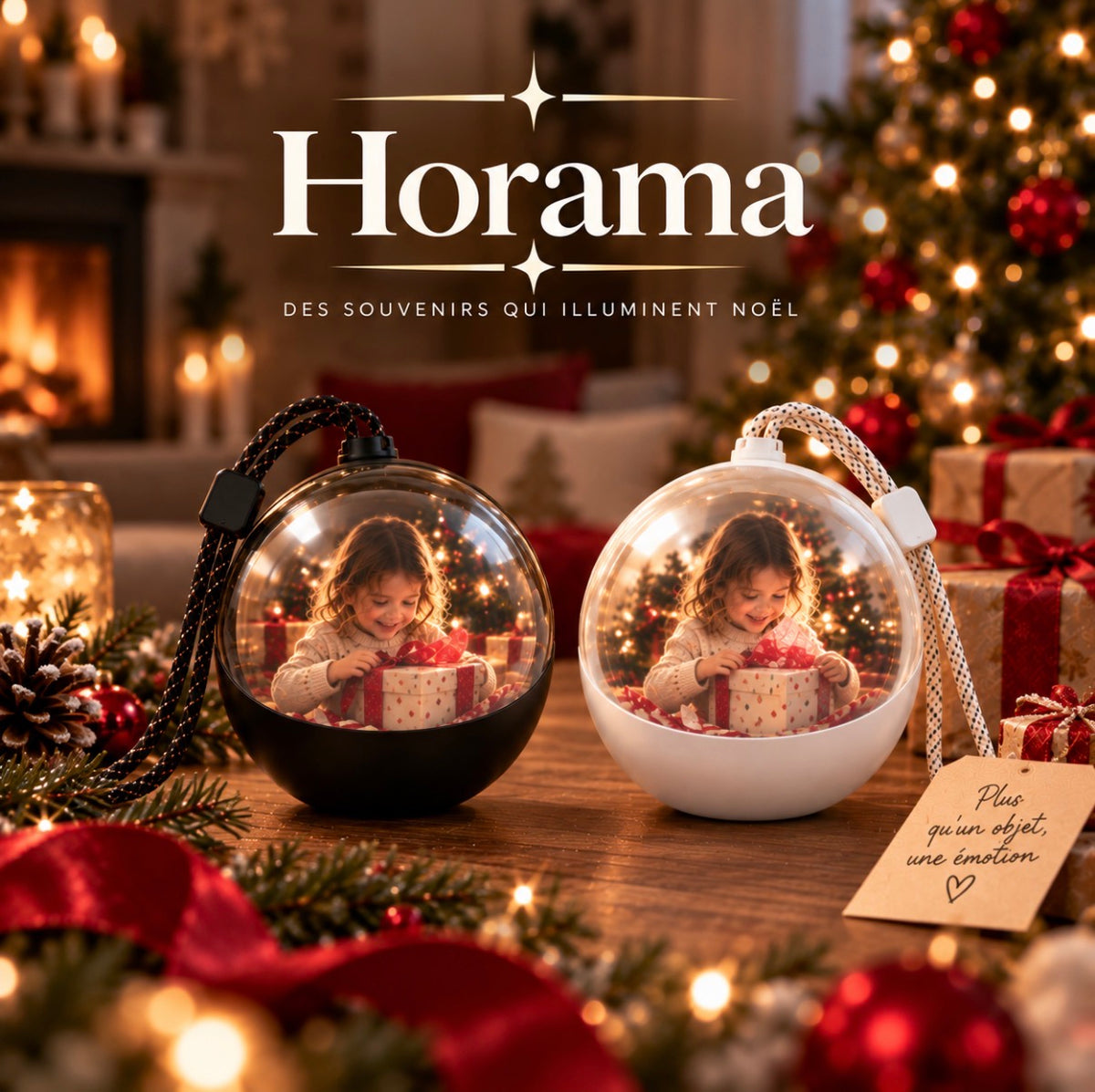Boule de Noël vidéo